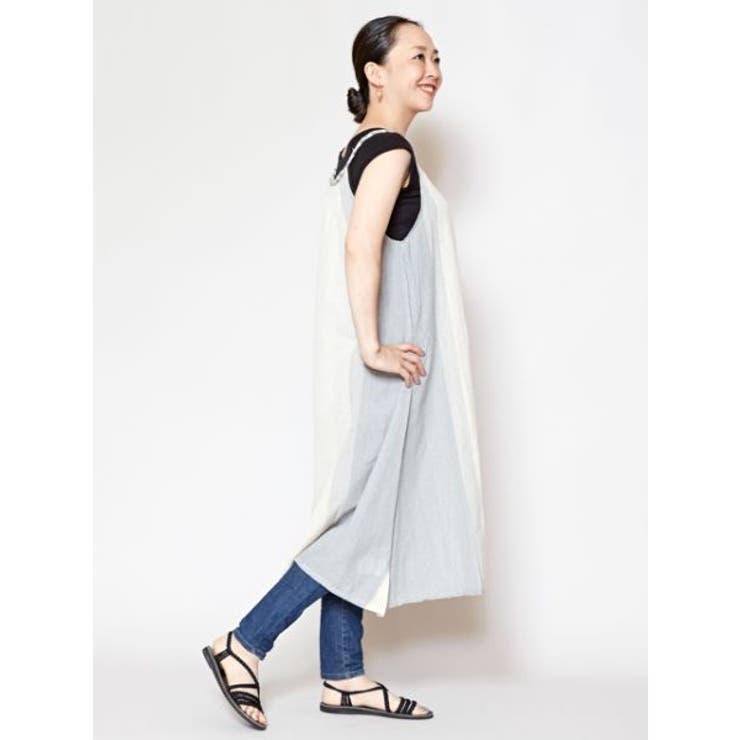 【チャイハネ】カラパナストライプワンピース | アミナコレクション  | 詳細画像13 