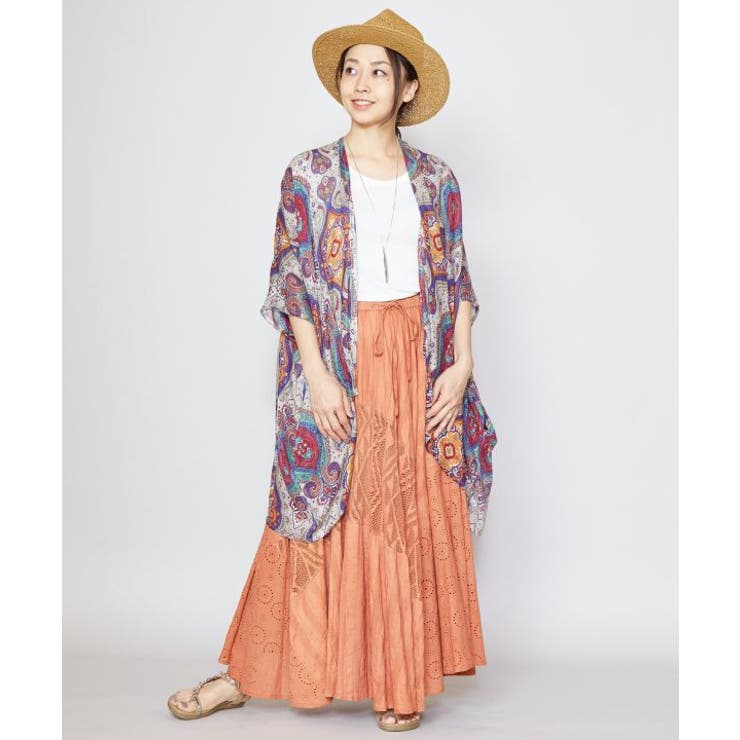 【チャイハネ】エスニック柄スマートカーディガン | アミナコレクション  | 詳細画像19 