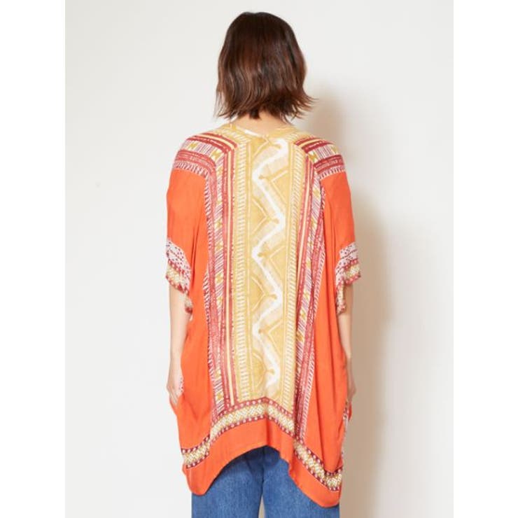 【チャイハネ】エスニック柄スマートカーディガン | アミナコレクション  | 詳細画像10 