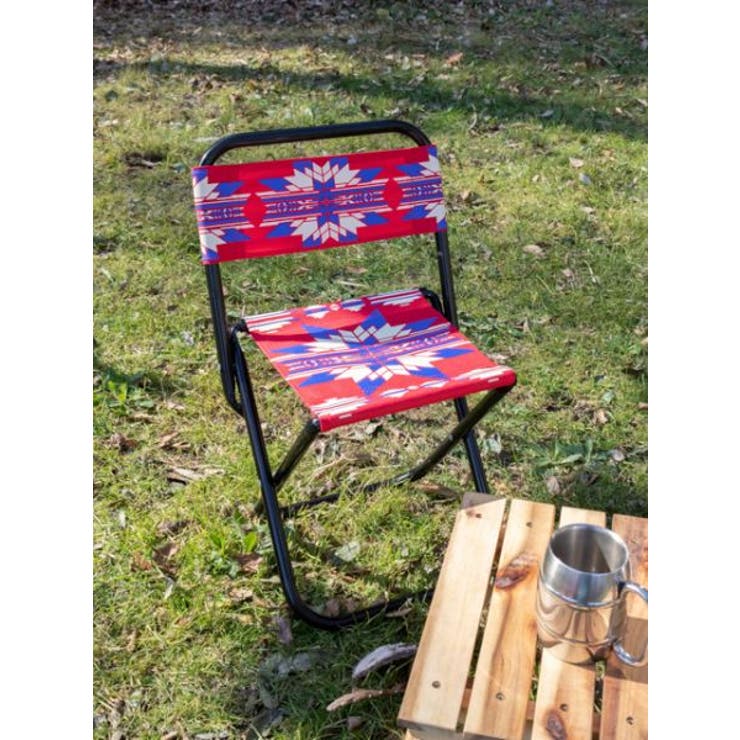 レッド | 【チャイハネ】セドナデチェア 折りたたみ椅子 | アミナコレクション 