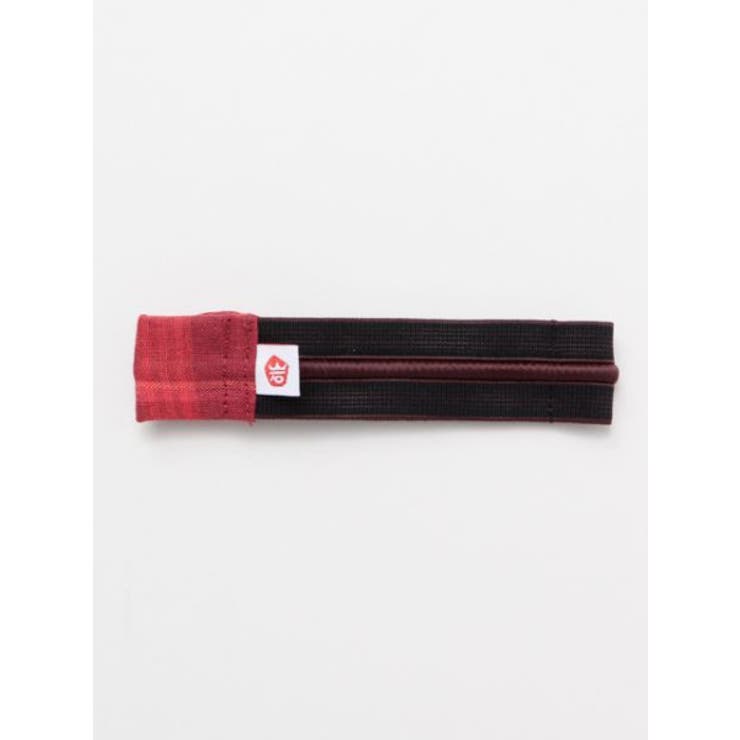 レッド | 【岩座】チェック手帳バンド | アミナコレクション 