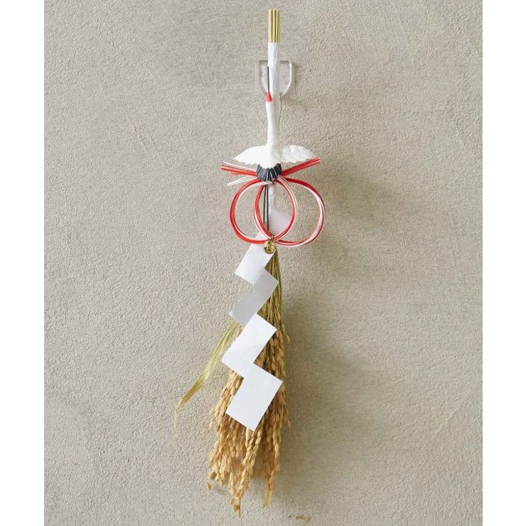 【岩座】【正月飾り】稲穂飾鶴 | アミナコレクション  | 詳細画像1 