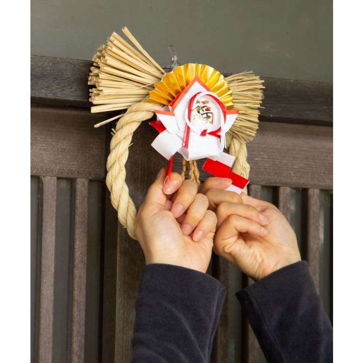 【岩座】【正月飾り】輪飾り 福 | アミナコレクション  | 詳細画像2 