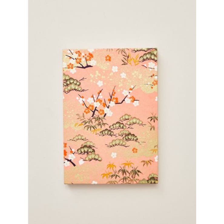ピンク | 【岩座】友禅御朱印帳／松竹梅 | アミナコレクション 