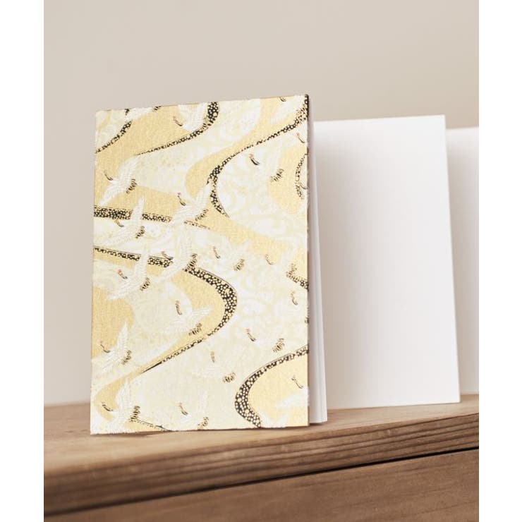 【岩座】友禅御朱印帳／丹頂鶴 | アミナコレクション  | 詳細画像1 