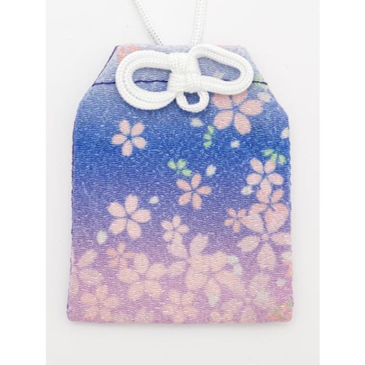 【岩座】御守袋 風桜青 | アミナコレクション  | 詳細画像1 