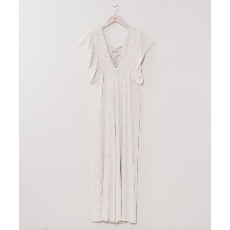 オフホワイト | 【カヒコ】プアラニサロペット | アミナコレクション 