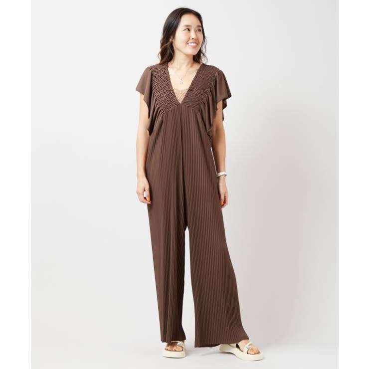 ダークブラウン | 【カヒコ】プアラニサロペット | アミナコレクション 