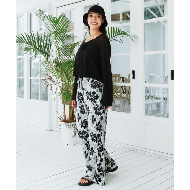 【カヒコ】プラマプリーツパンツ | アミナコレクション  | 詳細画像1 