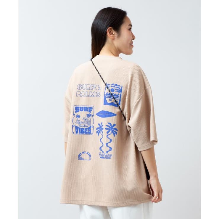 【カヒコ】レイキーメンズTシャツ【SURF&Palms】 | アミナコレクション  | 詳細画像10 
