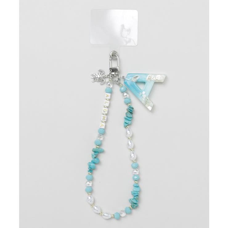 A | 【カヒコ】ラキイニシャルスマホストラップ | アミナコレクション 