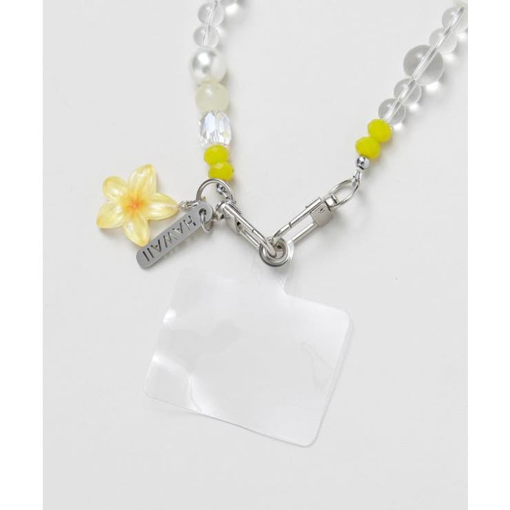 【カヒコ】プルメリアスマホストラップ | アミナコレクション  | 詳細画像4 