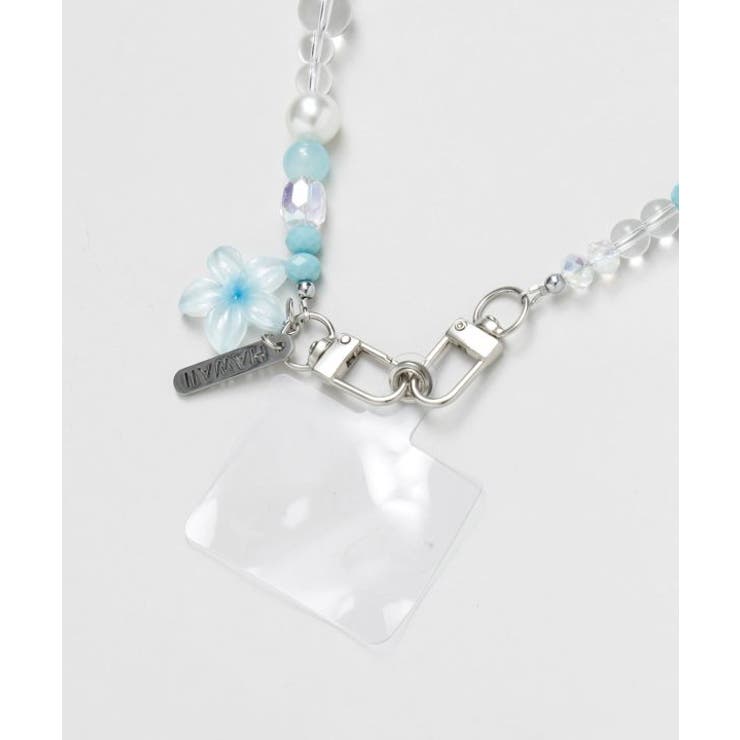 【カヒコ】プルメリアロア ロングスマホストラップ | アミナコレクション  | 詳細画像2 