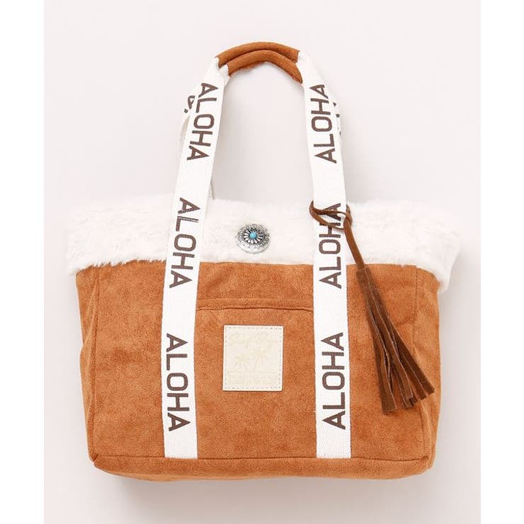 ブラウン | 【カヒコ】サーフムートミニトートバッグ | アミナコレクション 