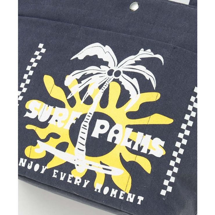 【カヒコ】ルルコーデュロイミニトート【SURF&Palms】 | アミナコレクション  | 詳細画像2 