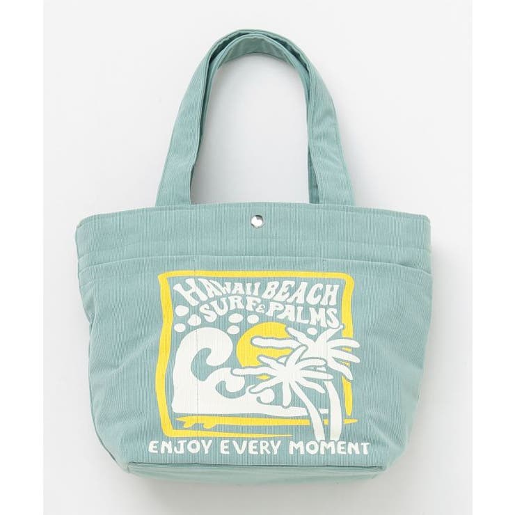 ミント | 【カヒコ】ルルコーデュロイミニトート【SURF&Palms】 | アミナコレクション 