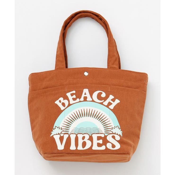 オレンジ | 【カヒコ】ルルコーデュロイミニトート【SURF&Palms】 | アミナコレクション 