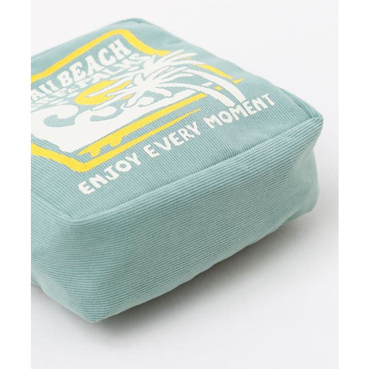 【カヒコ】ルルコーデュロイポーチ【SURF&Palms】 | アミナコレクション  | 詳細画像4 