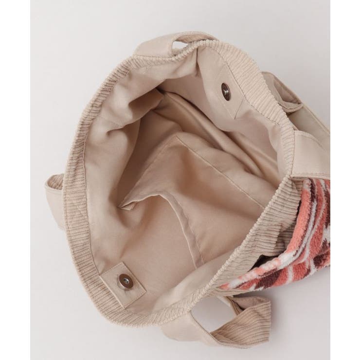 【カヒコ】ミリナコーデュロイ＆ボアトートバッグ | アミナコレクション  | 詳細画像6 