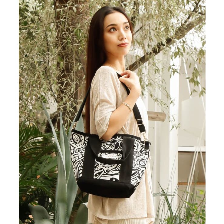 【カヒコ】リアレアミニトート＆ショルダーバッグ2WAY | アミナコレクション  | 詳細画像2 