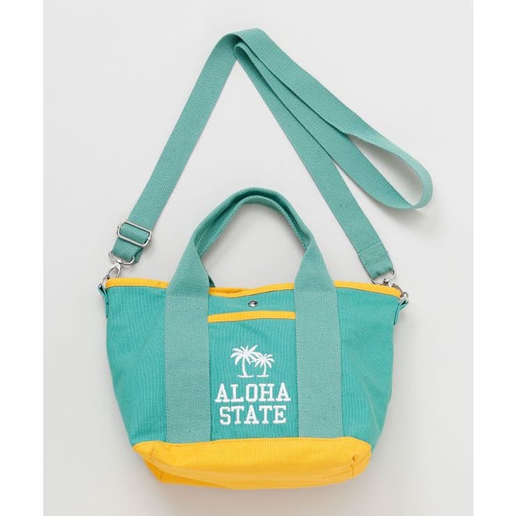 グリーン | 【カヒコ】ルアエフミニトート＆ショルダーバッグ2WAY | アミナコレクション 