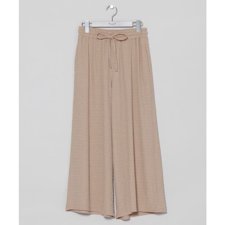 ベージュ | 【カヒコ】アパパネフレアパンツ | アミナコレクション 