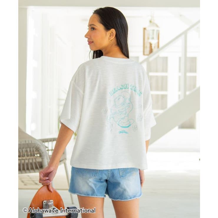 ホワイト | 【カヒコ】クーオコアＴシャツ【ALOHA MAPUA】 | アミナコレクション 
