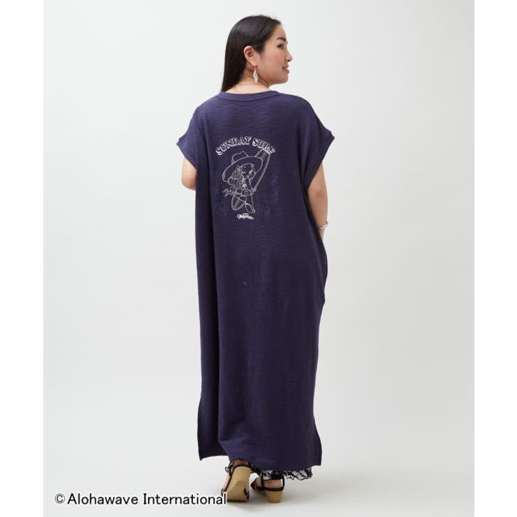 【カヒコ】クーオコアTシャツワンピース【ALOHA MAPUA】 | アミナコレクション  | 詳細画像9 