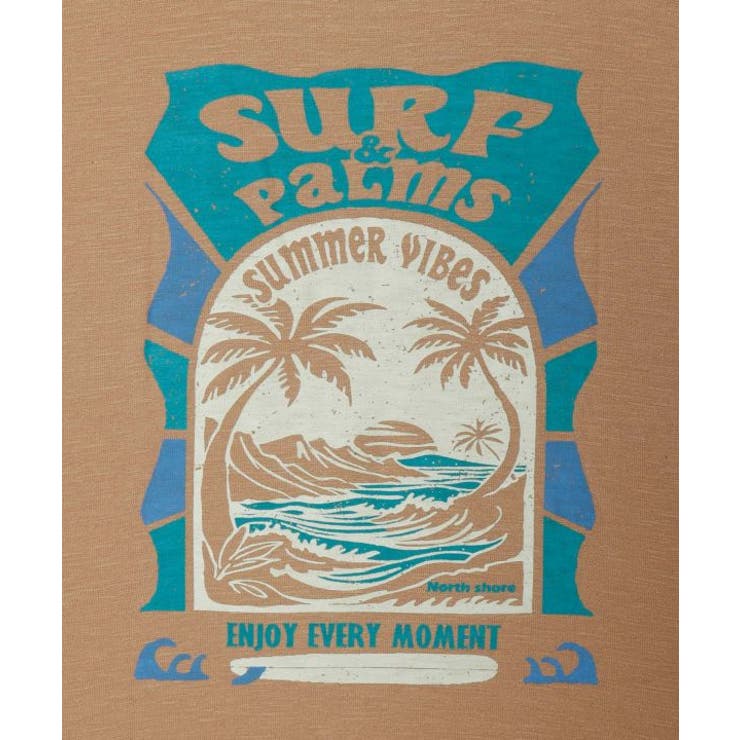 【カヒコ】ビーチリーＴシャツ【SURF&Palms】 | アミナコレクション  | 詳細画像14 