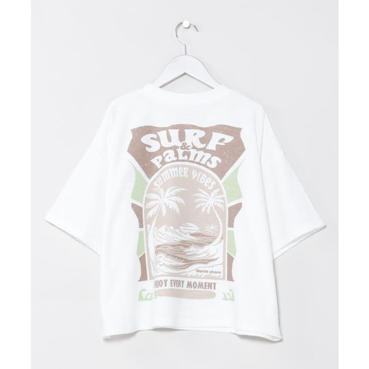 【カヒコ】ビーチリーＴシャツ【SURF&Palms】 | アミナコレクション  | 詳細画像17 