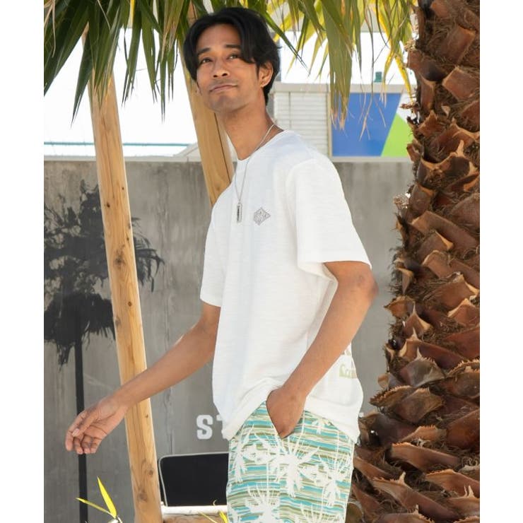 【カヒコ】ビーチリーメンズＴシャツ【SURF&Palms】 | アミナコレクション  | 詳細画像3 