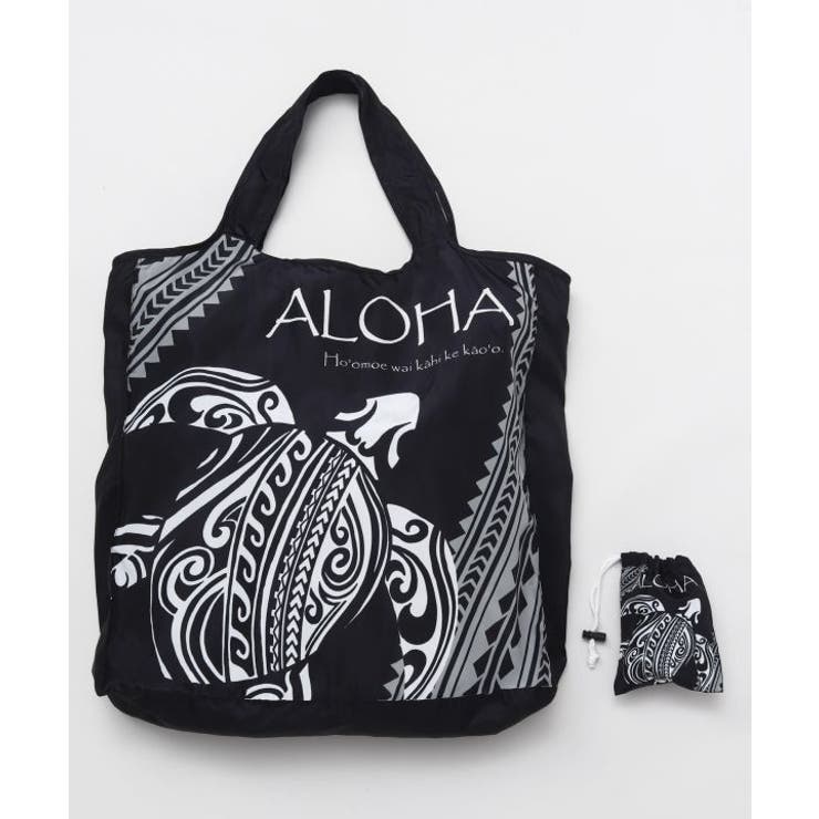ブラック | 【カヒコ】アロハトライバルエコＢＡＧ | アミナコレクション 