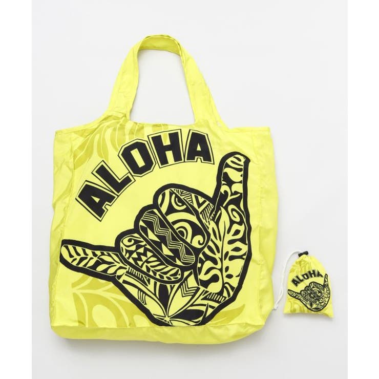 イエロー | 【カヒコ】アロハトライバルエコＢＡＧ | アミナコレクション 