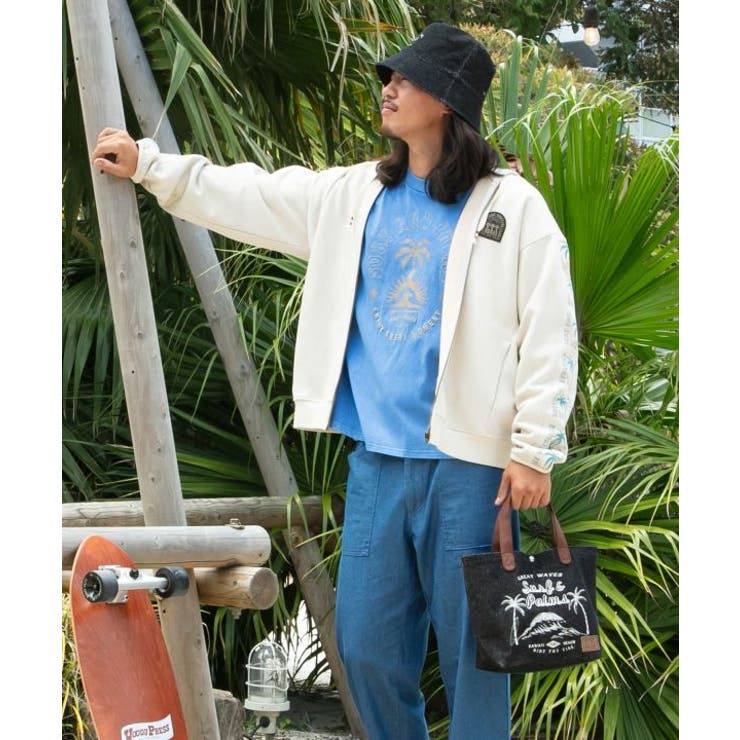 【カヒコ】カノアコーデュミニトートバッグ【SURF&Palms】 | アミナコレクション  | 詳細画像1 