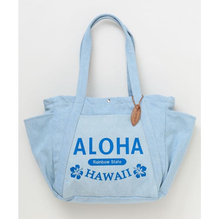 ブルー | 【カヒコ】カノアデニムトートバッグ | アミナコレクション 