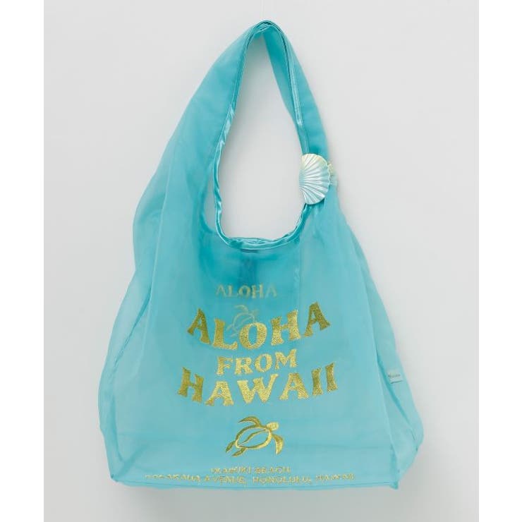 ミント | 【カヒコ】アニシェルエコバッグ【ヘアクリップ付き】 | アミナコレクション 