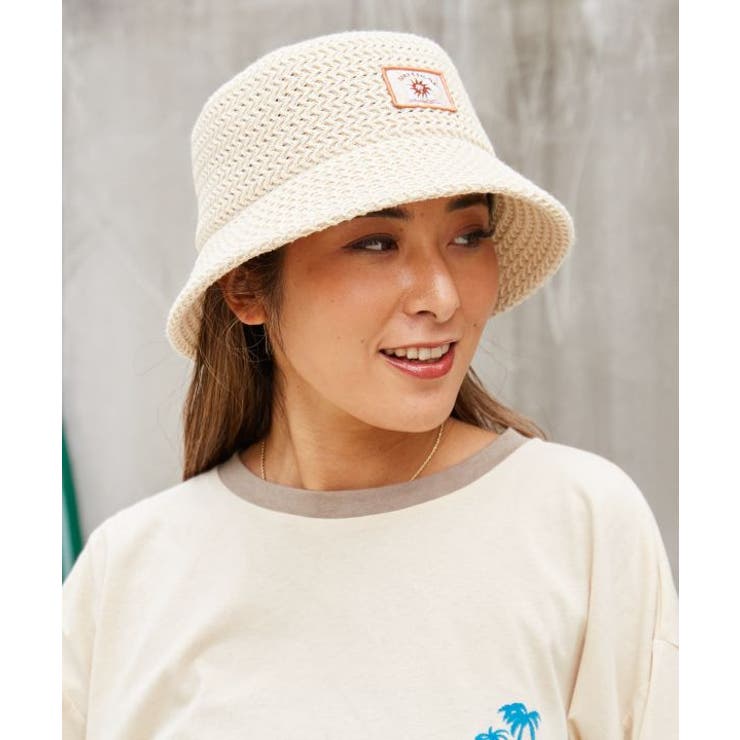 ナチュラル | 【カヒコ】【SURF&Palms】マカニハット | アミナコレクション 