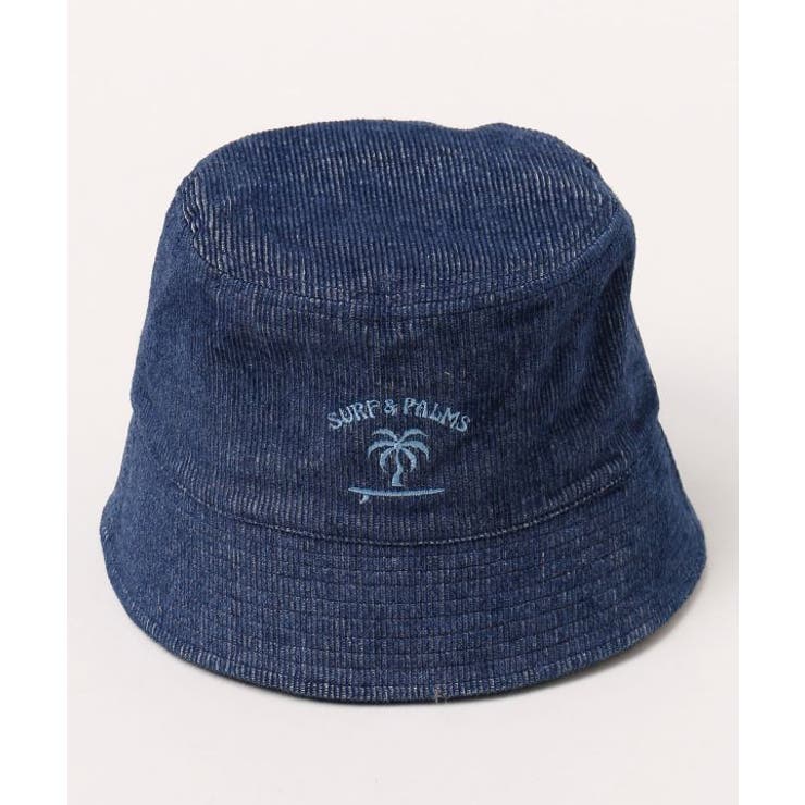ネイビー系 | 【カヒコ】カノアコーデュハット【SURF&Palms】 | アミナコレクション 