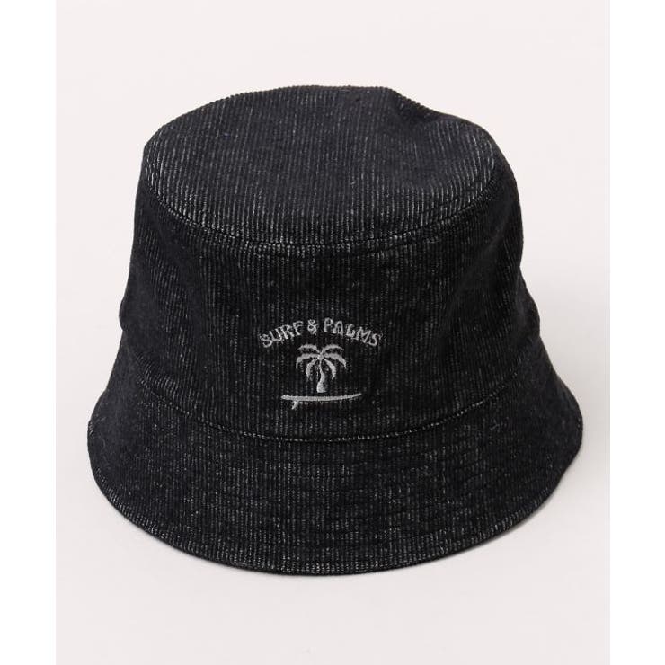 ブラック | 【カヒコ】カノアコーデュハット【SURF&Palms】 | アミナコレクション 