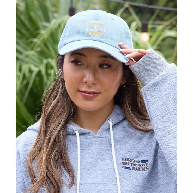ライトブルー | 【カヒコ】バートンキャップ【SURF&Palms】 | アミナコレクション 