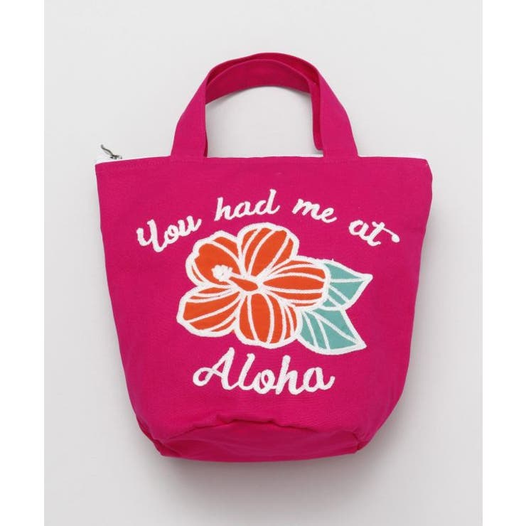 ピンク | 【カヒコ】ハワイアロハＢＡＧ | アミナコレクション 