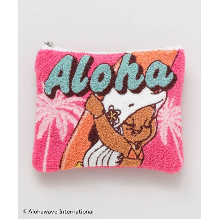 ピンク | 【カヒコ】サガラポーチ【ALOHA MAPUA】 | アミナコレクション 