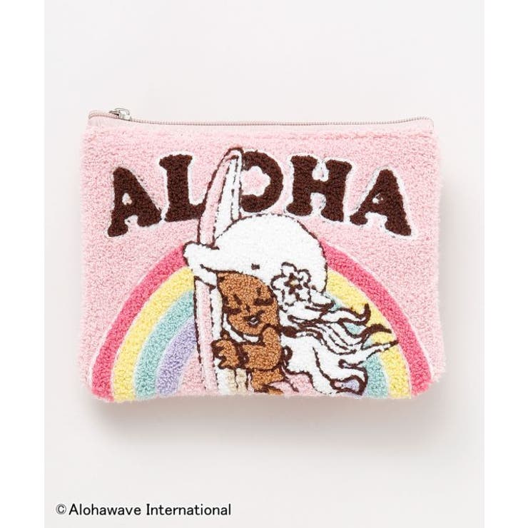 ライトピンク | 【カヒコ】サガラポーチ【ALOHA MAPUA】 | アミナコレクション 