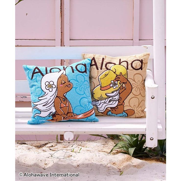 【カヒコ】サガラクッションカバー【ALOHA MAPUA】 | アミナコレクション  | 詳細画像2 
