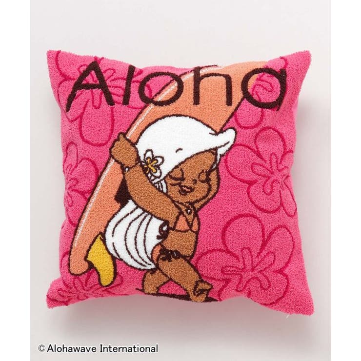 ピンク | 【カヒコ】サガラクッションカバー【ALOHA MAPUA】 | アミナコレクション 