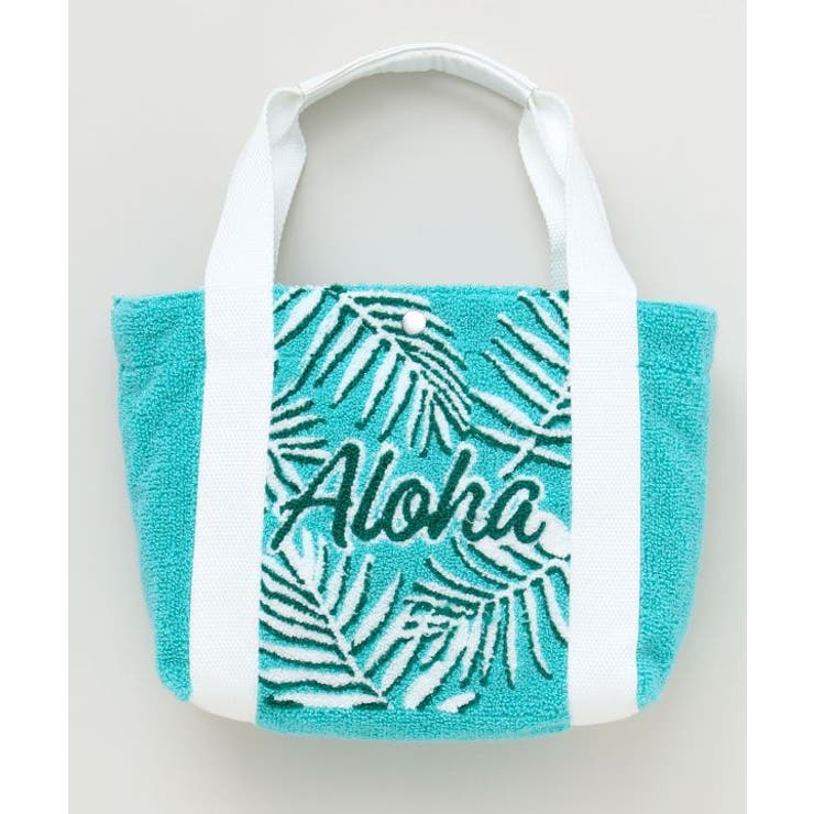 ミント | 【カヒコ】ウイラニ相良刺繍ミニトートバッグ | アミナコレクション 