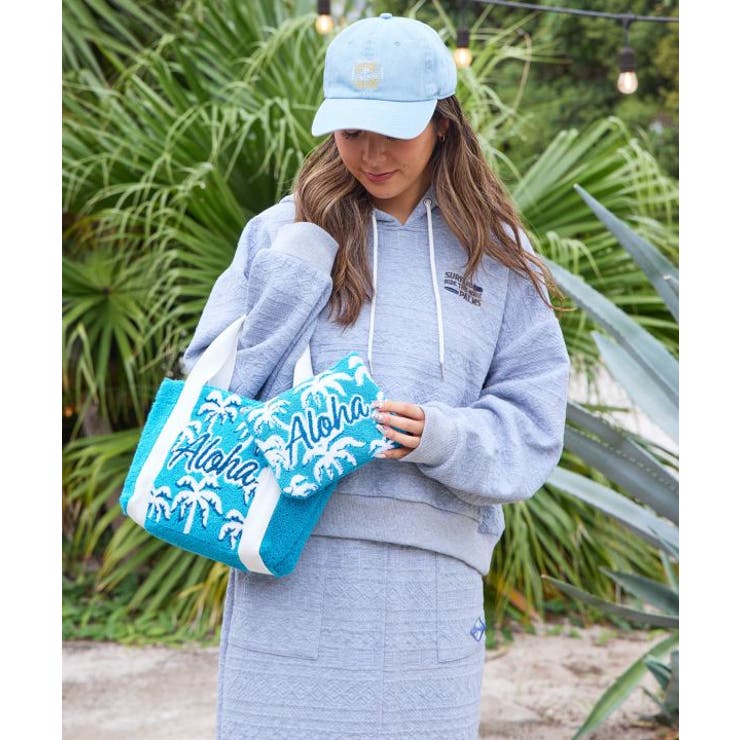 【カヒコ】ウイラニ相良刺繍ポーチ | アミナコレクション  | 詳細画像1 