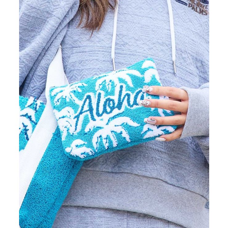 【カヒコ】ウイラニ相良刺繍ポーチ | アミナコレクション  | 詳細画像2 