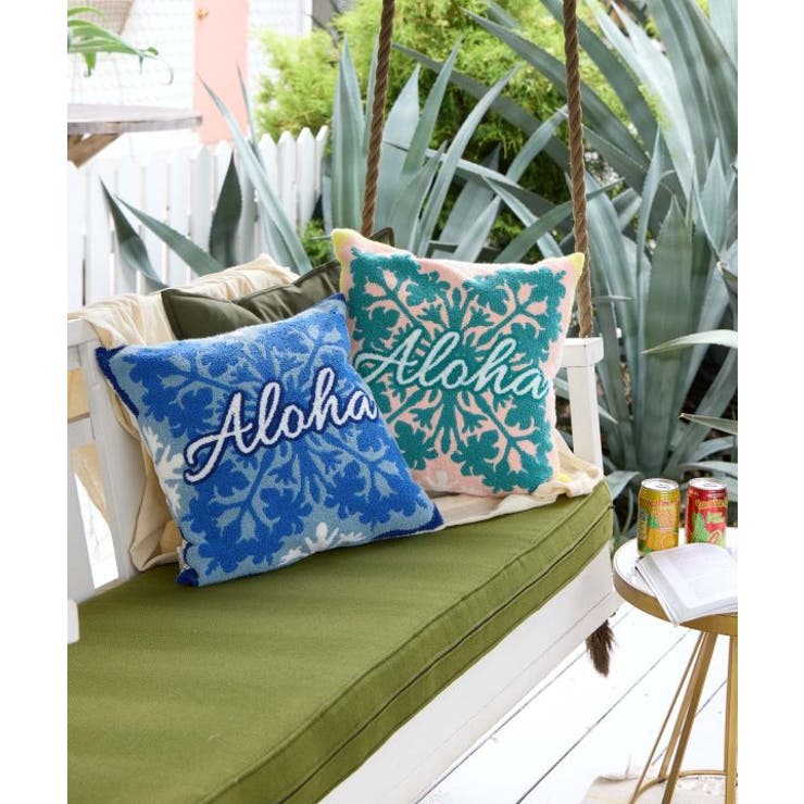 【カヒコ】ナニキルト相良刺繍クッションカバー | アミナコレクション  | 詳細画像11 