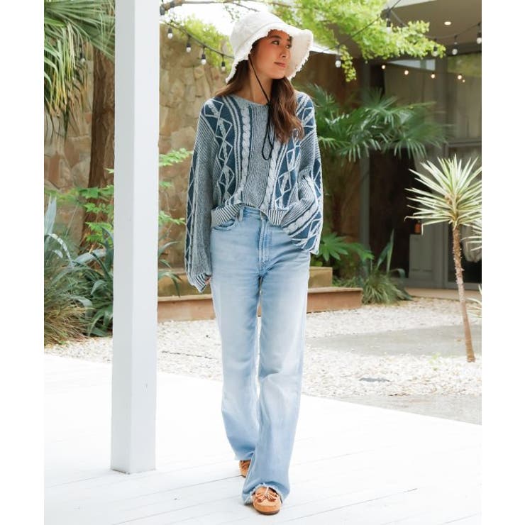 【カヒコ】オプアコットンニットトップス | アミナコレクション  | 詳細画像1 